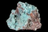 Cerussite Crystals on Botryoidal Hemimorphite - Congo #148437-1
